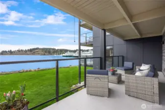 This southern deck also serves the Primary Suite.