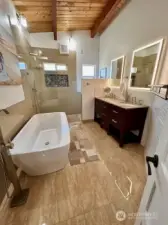 Upstairs bathroom