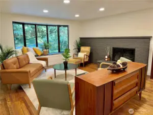 Wood Fireplace