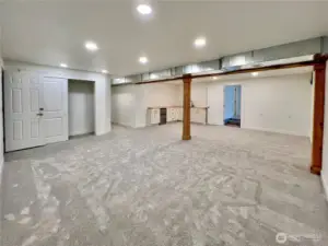 Great Room on lower level.