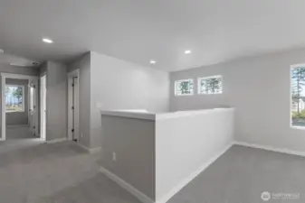 Photos of completed home on a different lot (Same Floor Plan)