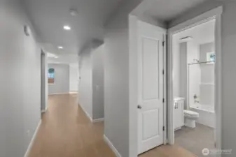 Photos of completed home on a different lot (Same Floor Plan)
