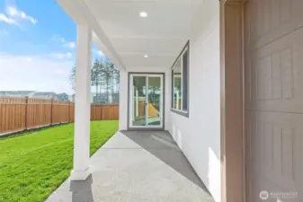 Photos of completed home on a different lot (Same Floor Plan)