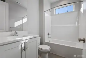 Photos of completed home on a different lot (Same Floor Plan)