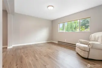 Downstairs family room