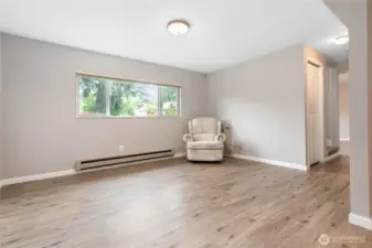 Downstairs family room