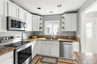 Pass-through kitchen