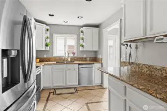 Pass-through kitchen