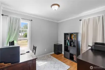 Main floor bedroom/office