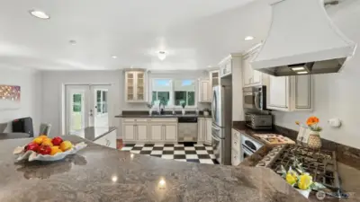 Thoughtfully designed kitchen combines style and function.