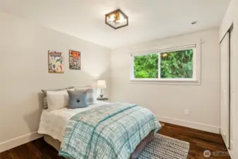 Third bedroom upstairs.