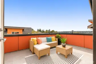 Relax and enjoy the sunsets from your private deck