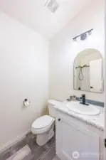 Hall/Guest Bathroom. Has Tub/Shower combo.