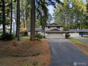 Nicely set back from the street for extra parking and privacy