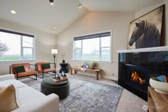 Vaulted Ceilings in Great Room