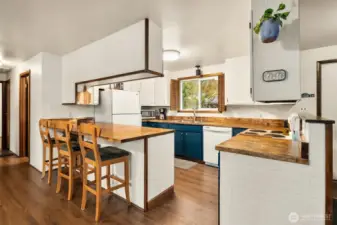 Have those guests chop celery and onions for you while cooking!