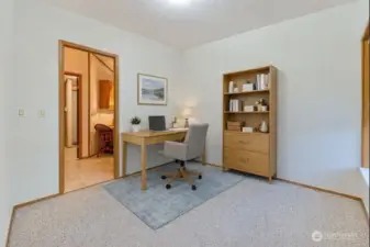 2bed/office. Staged using AI