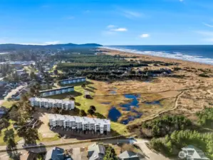 The Breakers, building D, with units 419 and 420 towards the bottom of the screen.