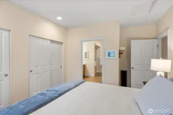 Main Floor Primary Bedroom