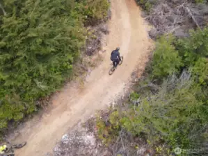 Mountain biking trail