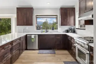 All new cabinetry and kitchen appliances