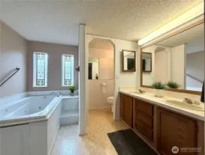 5-piece ensuite (primary bathroom) in the primary bedroom.