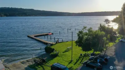 Private Beach & Boat Dock