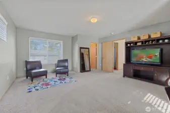 Primary suite has lots of options with the extra spaces.