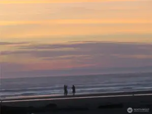 BUT DEFINITELY ENJOY THE SUNSETS ONE THE BEACH FROM YOUR HOME!