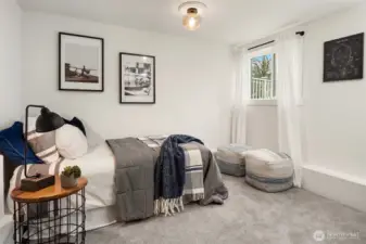 Lower level NE bedroom