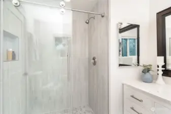 Owner Suite new bathroom - large shower!