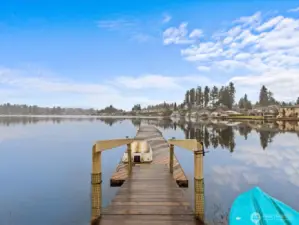 Lake access dock