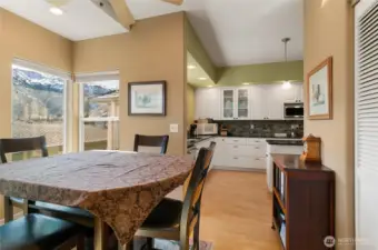 Kitchen With Eating Space