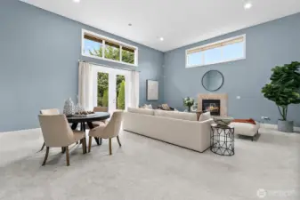 Oversized bonus room