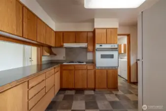 Kitchen with lots of storage