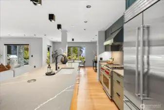 Lower level ADU kitchen