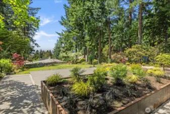 $500K+ in professionally designed landscaping for privacy, structure & serenity