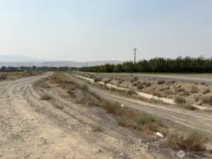 The water canal runs east to south of the property.