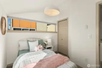 Second bedroom would also make a great office.