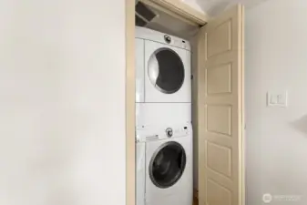Top floor laundry.