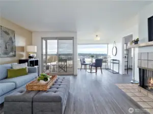 Spacious and Sunny Floorplan