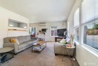 Spacious, light-filled Living Room