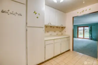 Pantry Hallway