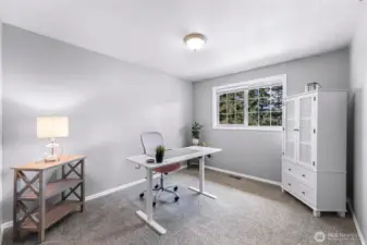 Third bedroom currently being used as an office - main level