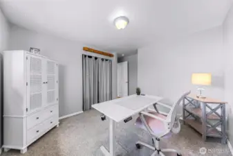 Third bedroom currently being used as office - main level