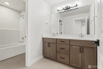 Hall bathroom