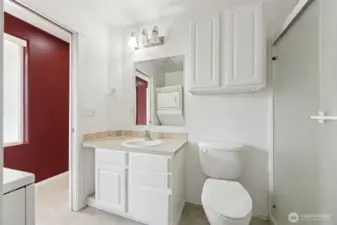 Main floor bathroom