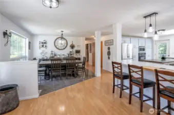 Kitchen With Eating Space