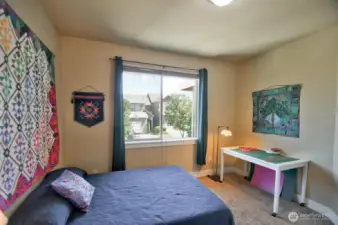 Second of three upstairs bedrooms