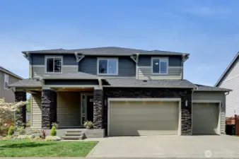 Located at the end of a cul de sac. Oversized 3 car garage.
